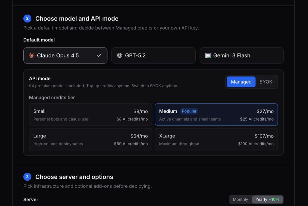 Managed AI for OpenClaw — ClawCloud